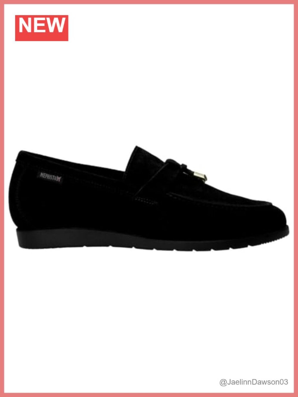 Mephisto Valenza Leather Loafers Inside Zip Closure Cushioned